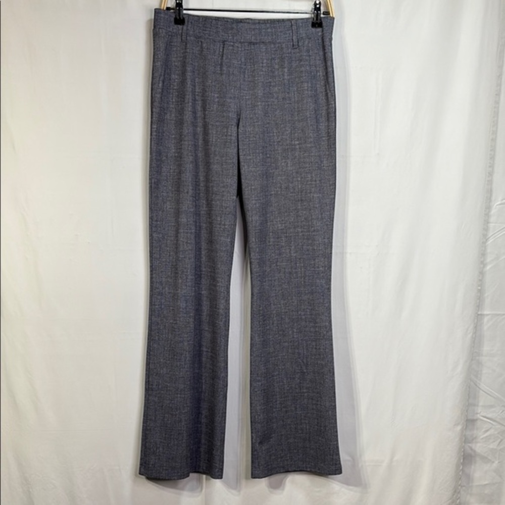 🦅 Betabrand Gray Trousers with Wide-Leg Design: